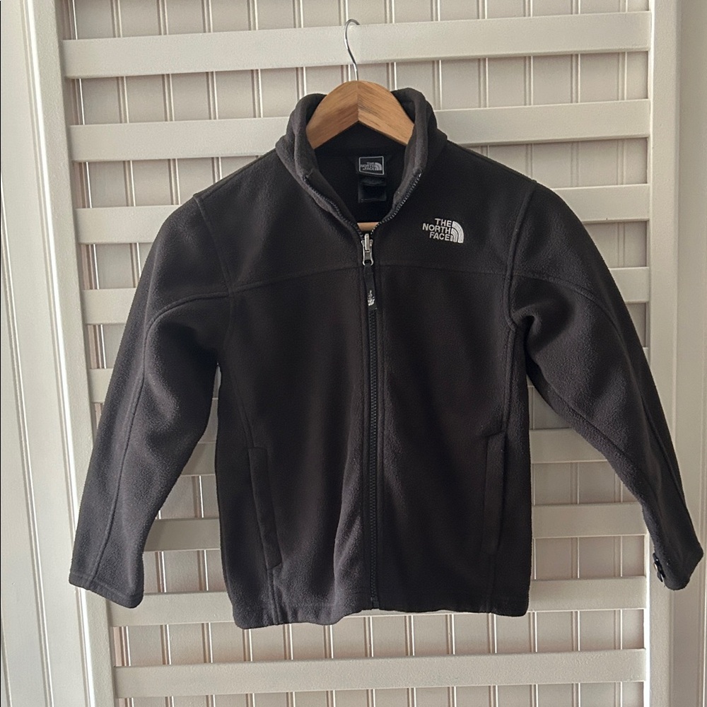 The North Face Kids Black  Fleece Jacket